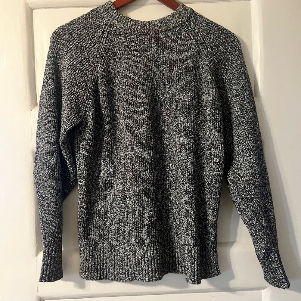 MANGO Marled Crewneck Sweater